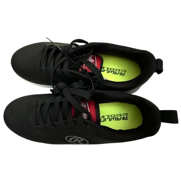 Rawlings Mens Black Coolflo Athletic Turf Shoes Size 6.5D Man Made Baseball NWOB - Picture 11 of 15